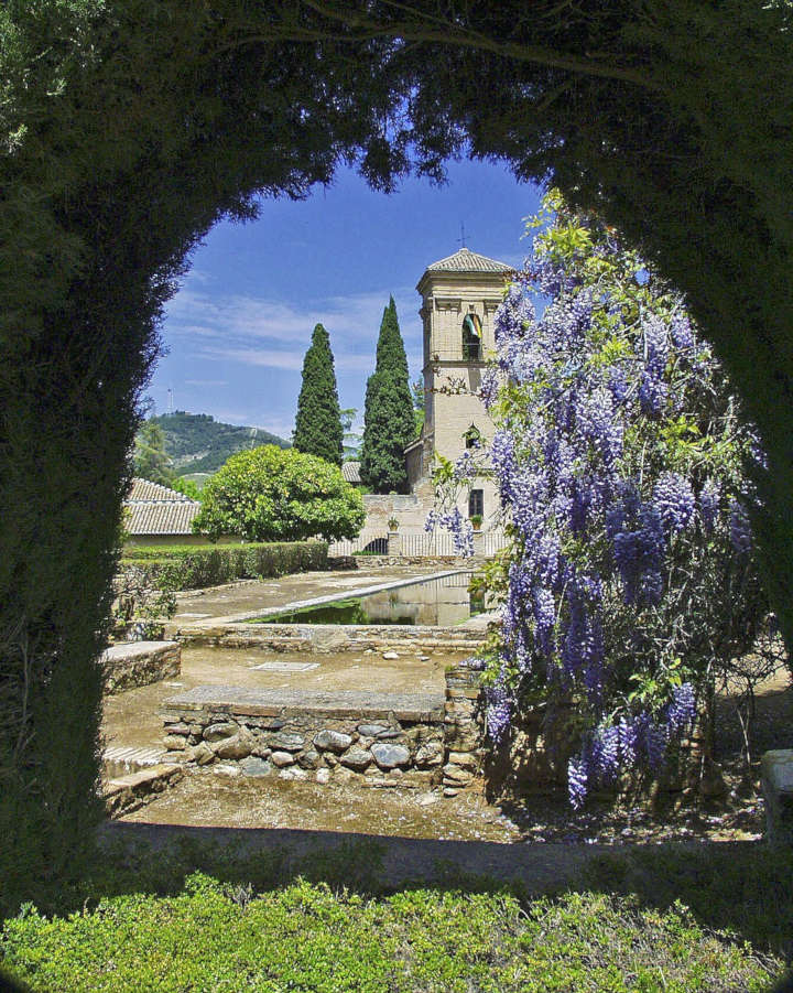 Andalusia Alhambra Garden Spain Holiday Destination